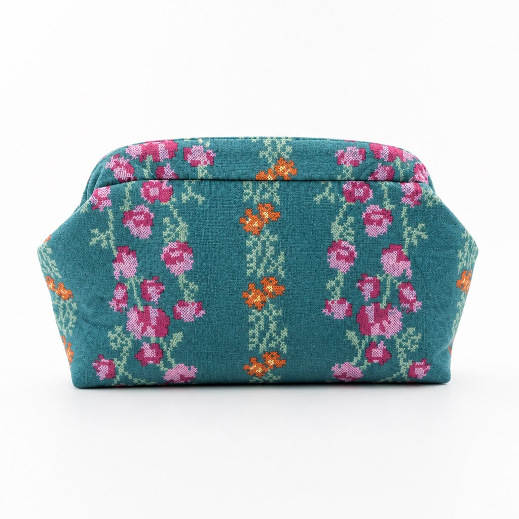 Nara Bag verde flores
