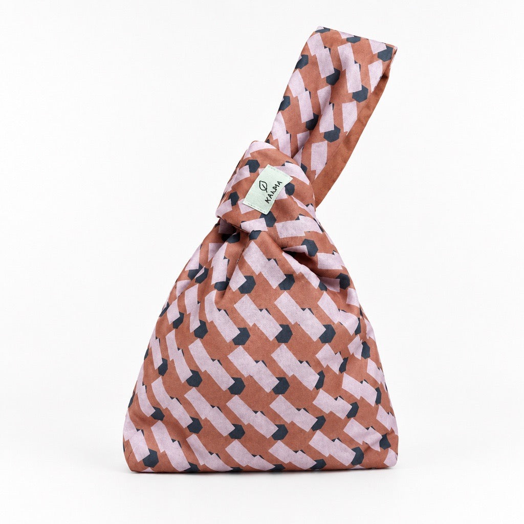FUJI BAG marron/rosa